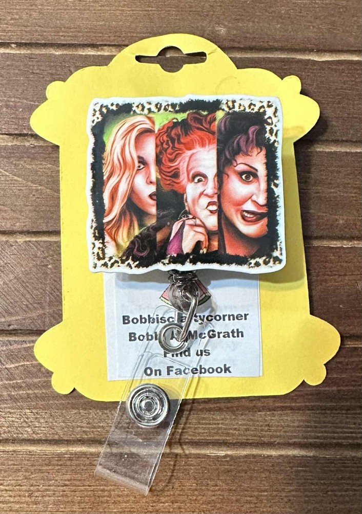Sanderson Sisters badge reels
