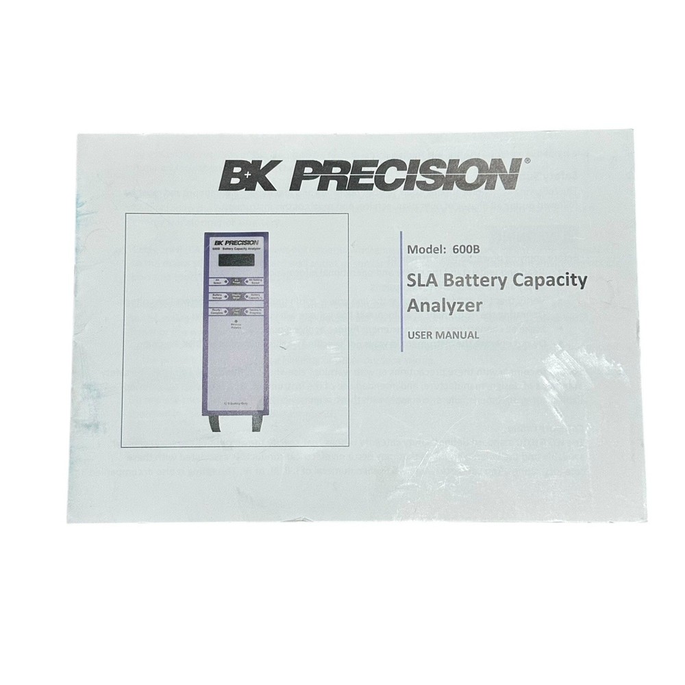 B&K Precision 600B 12V Battery Capacity Analyzer - NEW