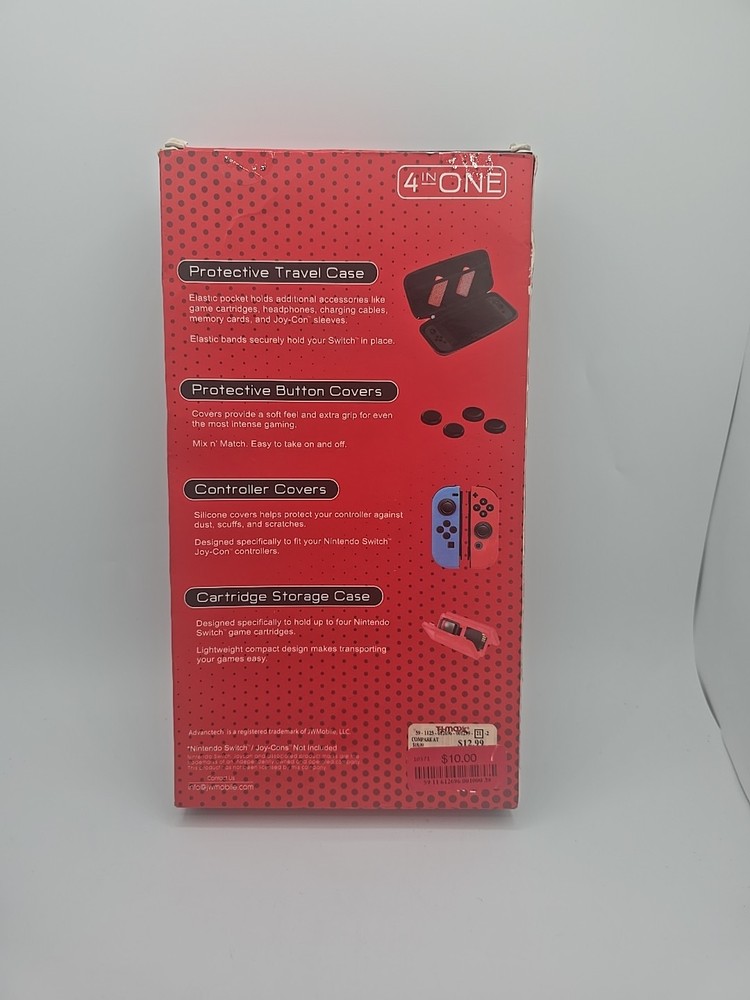 Nintendo Advanctech 4 in 1 Designed to Game for Nintendo Switch