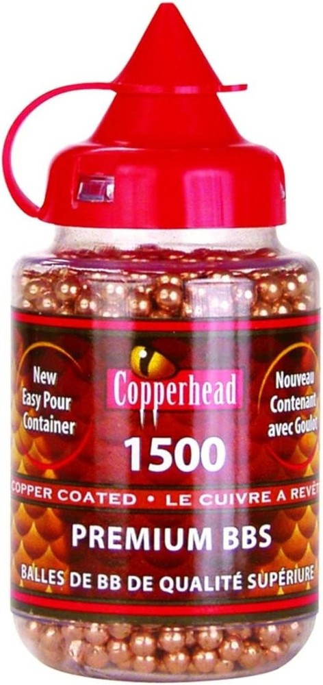 Crosman Copperhead 4.5Mm Copper-coated Bbs (1500-Count)