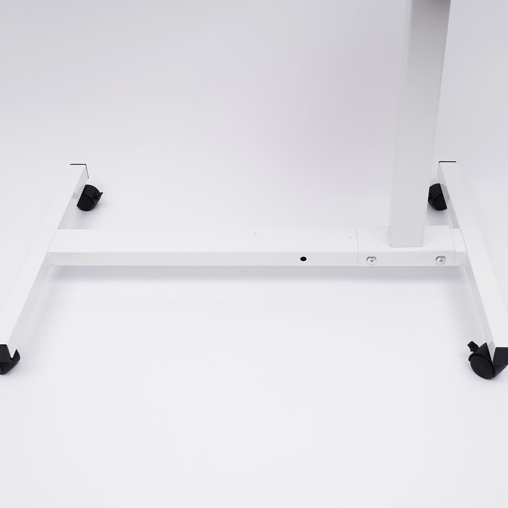 Over Bed Table Mobile Rolling Laptop Stand Computer Bedside Table Adjustable New