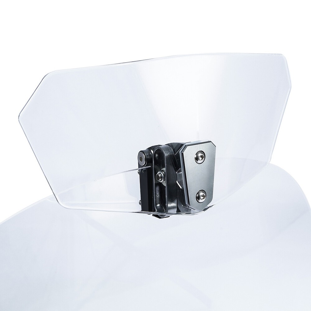 Universal Motorcycle Windshield Extension Spoiler Deflector Fit For Harley