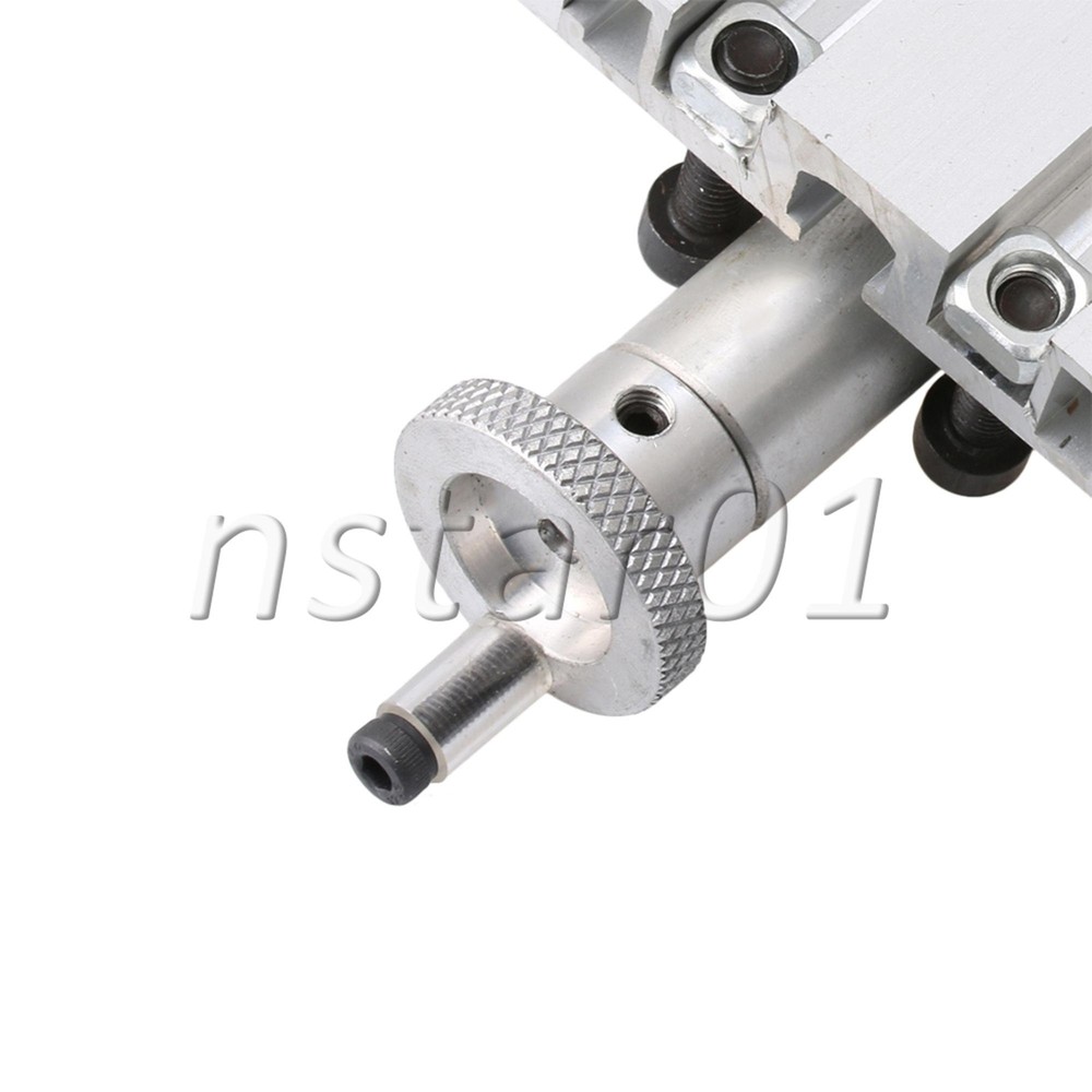 3x Lathe Machine Adjustable Tailstock Inrial Puncher Silver