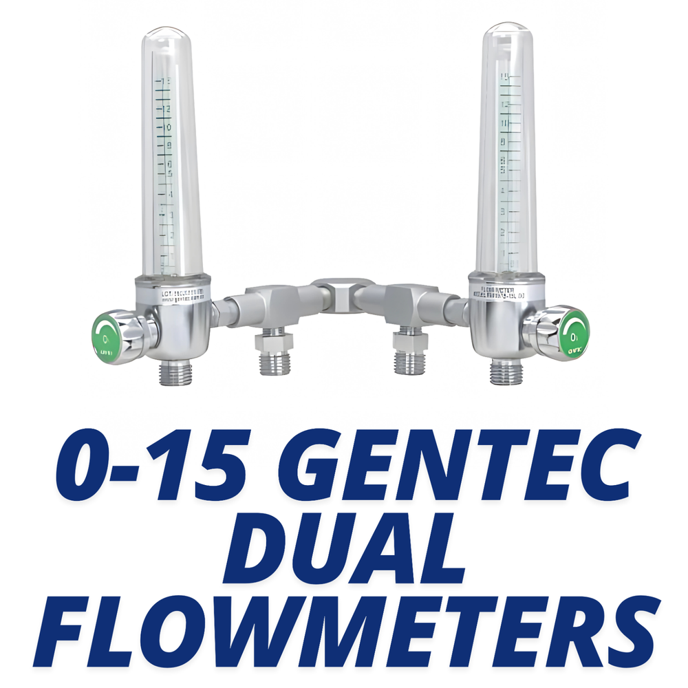 Refurbished - CUSTOMIZABLE - Air or Oxygen Flowmeter
