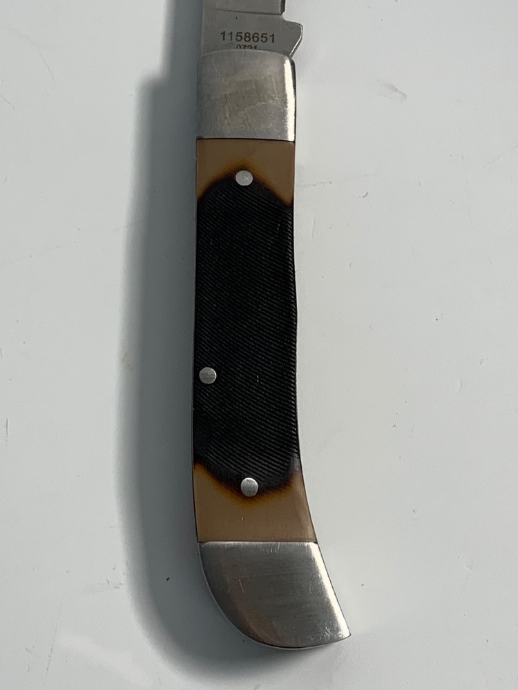 Old Timer 1158651 Folding Knife 3" Clip Point Blade