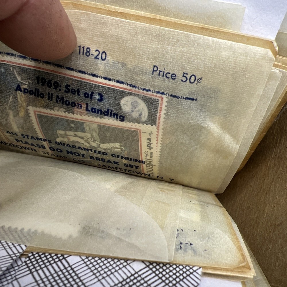 Vintage Worldwide Stamp Collection