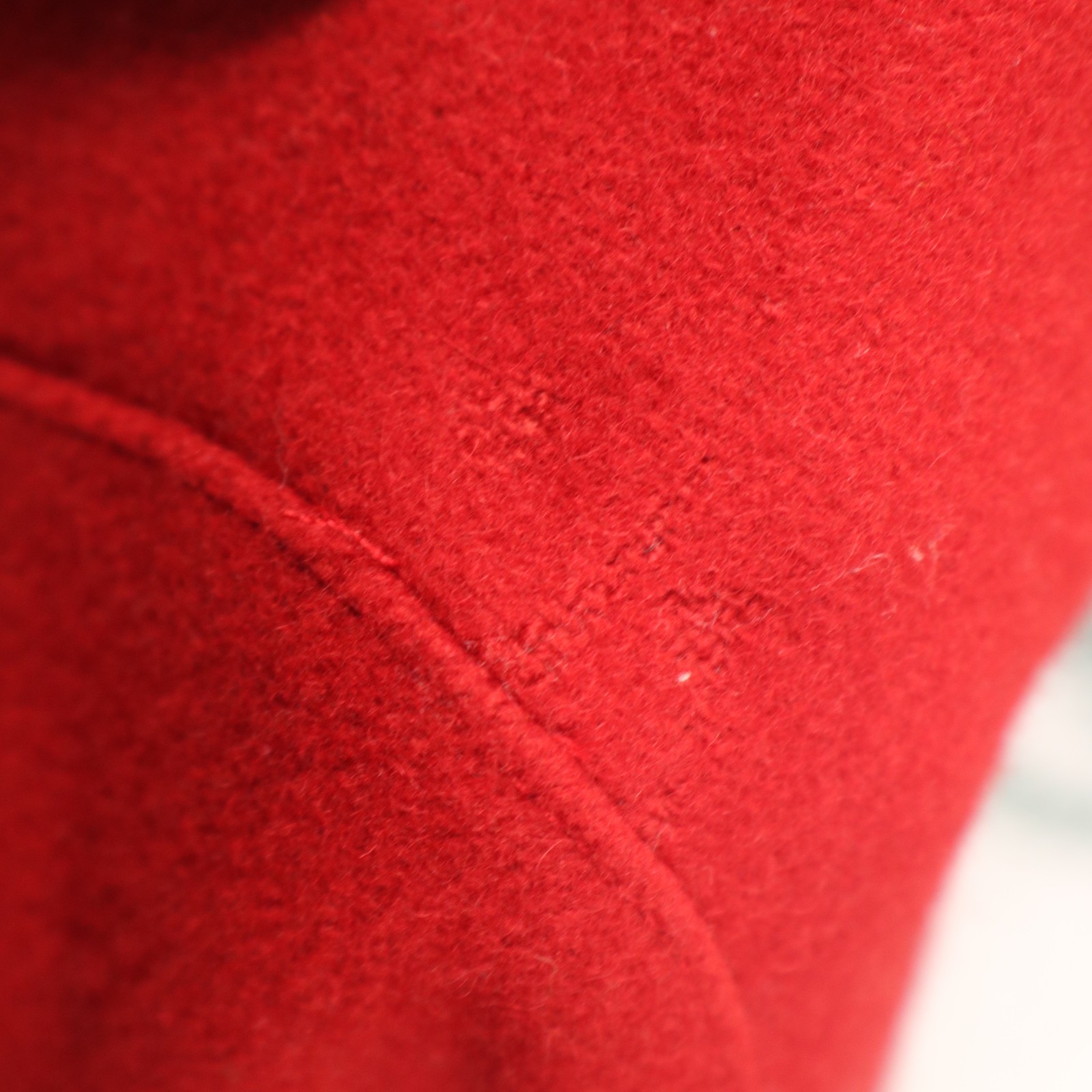 Vintage United Farm Workers UFW Labor Hat Flat Cap Red Wool Cesar Chavez L/XL