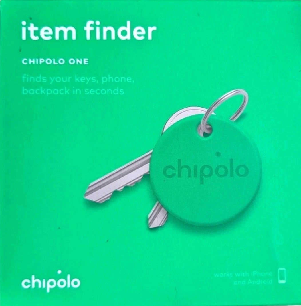 Chipolo One, Key Fob,Tracker Item Finder For Apple Or Android NIB Ships Free