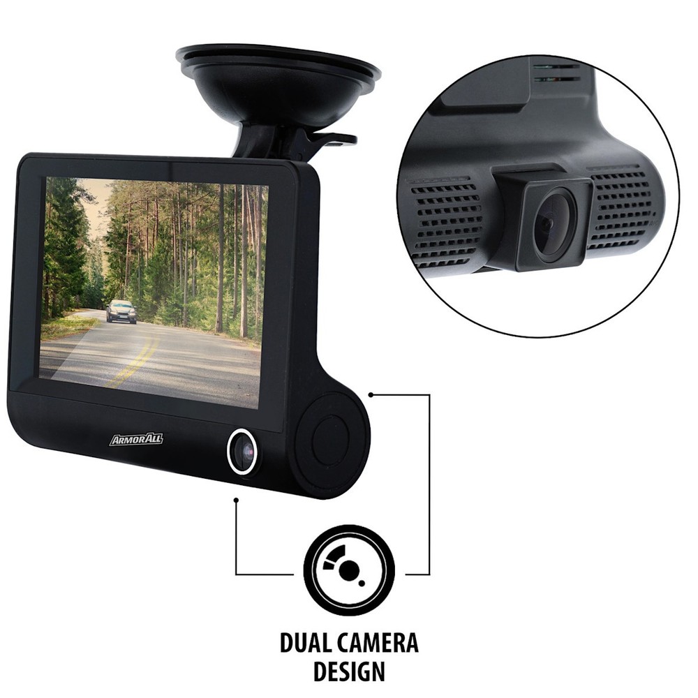 Open Box ADC2-1010-BLK Armor All Dash Camera
