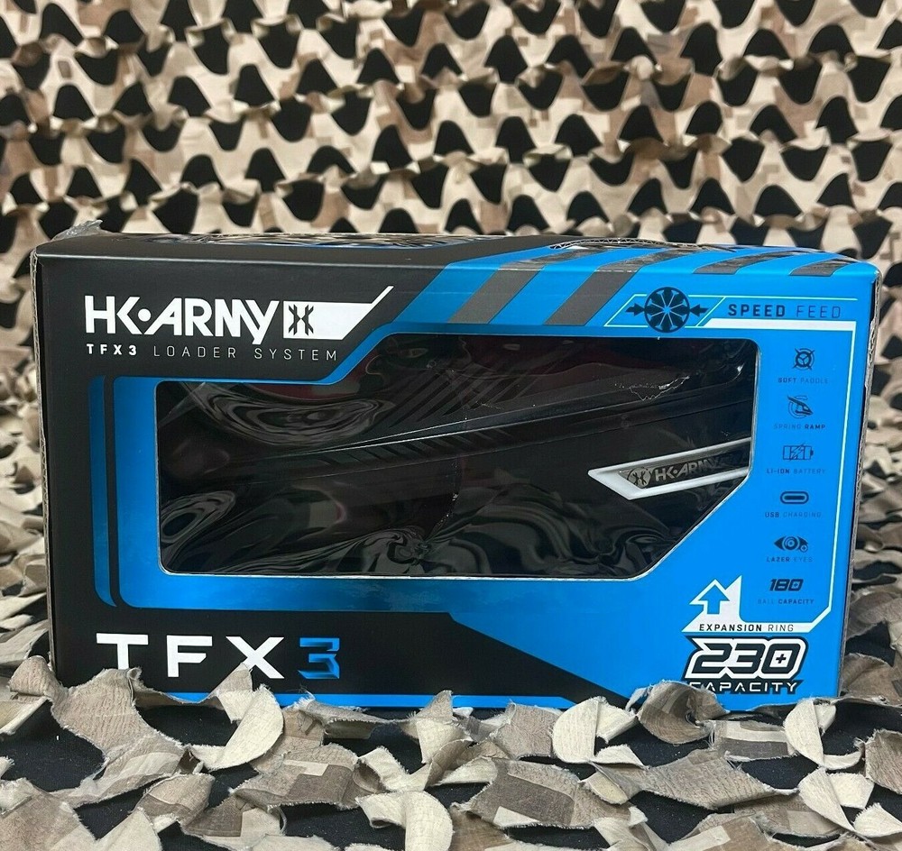 NEW HK Army TFX 3 Loader - Black/White