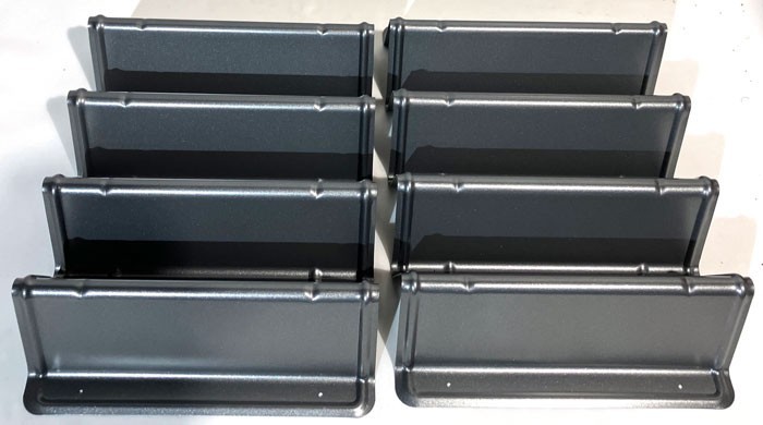 2 PAMPERED CHEF V SHAPED BAKING PAN SET NEW 100101