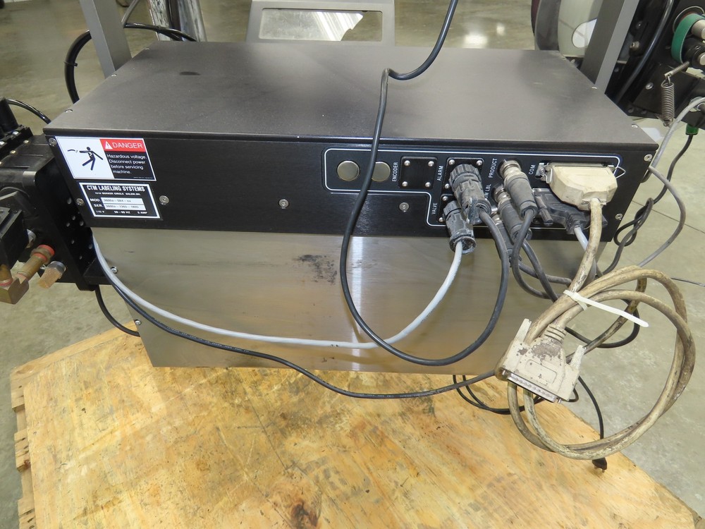 CTM 3600A-S84-EX High Speed Label Applicator SATO Thermal Printer 5" Width