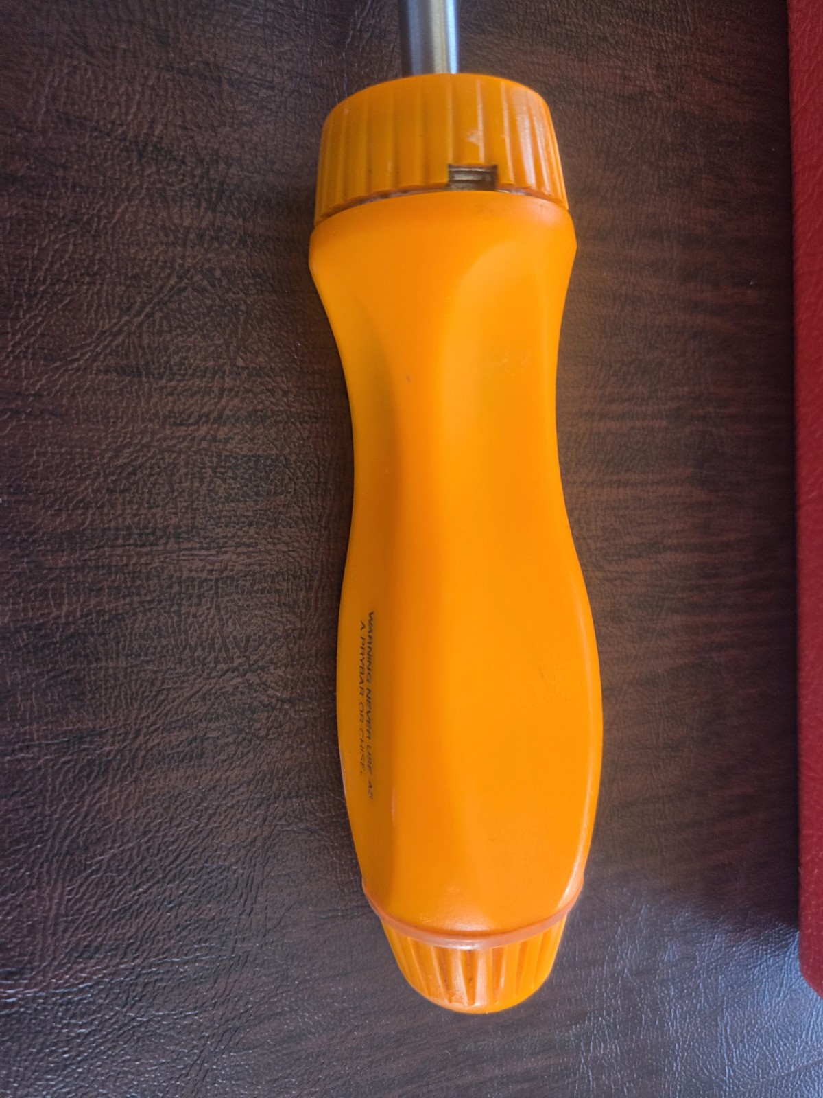 Snap On Tools SSDMR23O ORANGE 23 Piece Ratcheting Screwdriver Set With Case