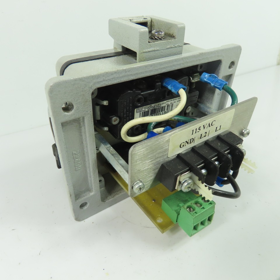 Mencom NEMA Type 4 Programming Port Interface 115VAC Dual Outlet D-Sub 9