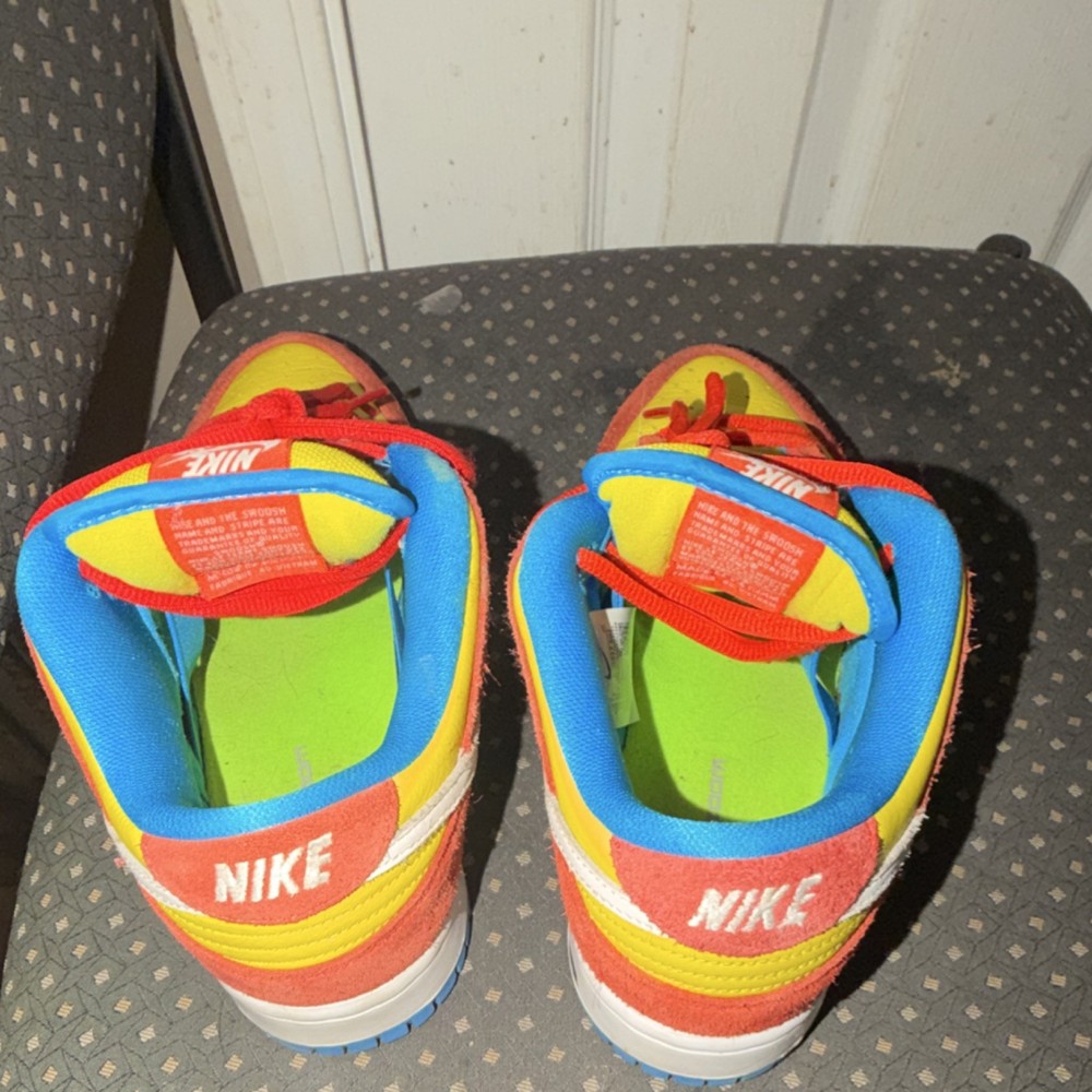 Nike SB Dunk Low Pro Bart simpsons Size 8.5 Medium