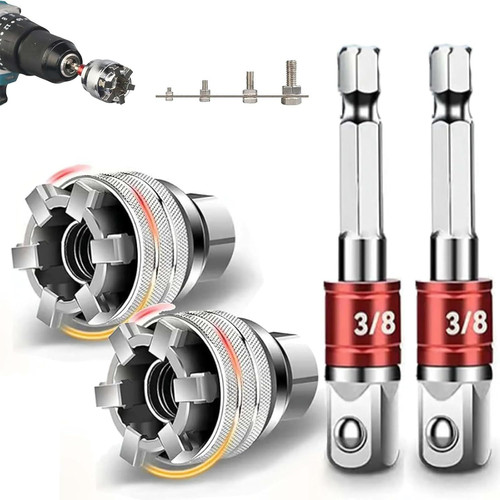 Adjustable Universal Socket Wrench Tool Set - Multi-Function 10mm-19mm...