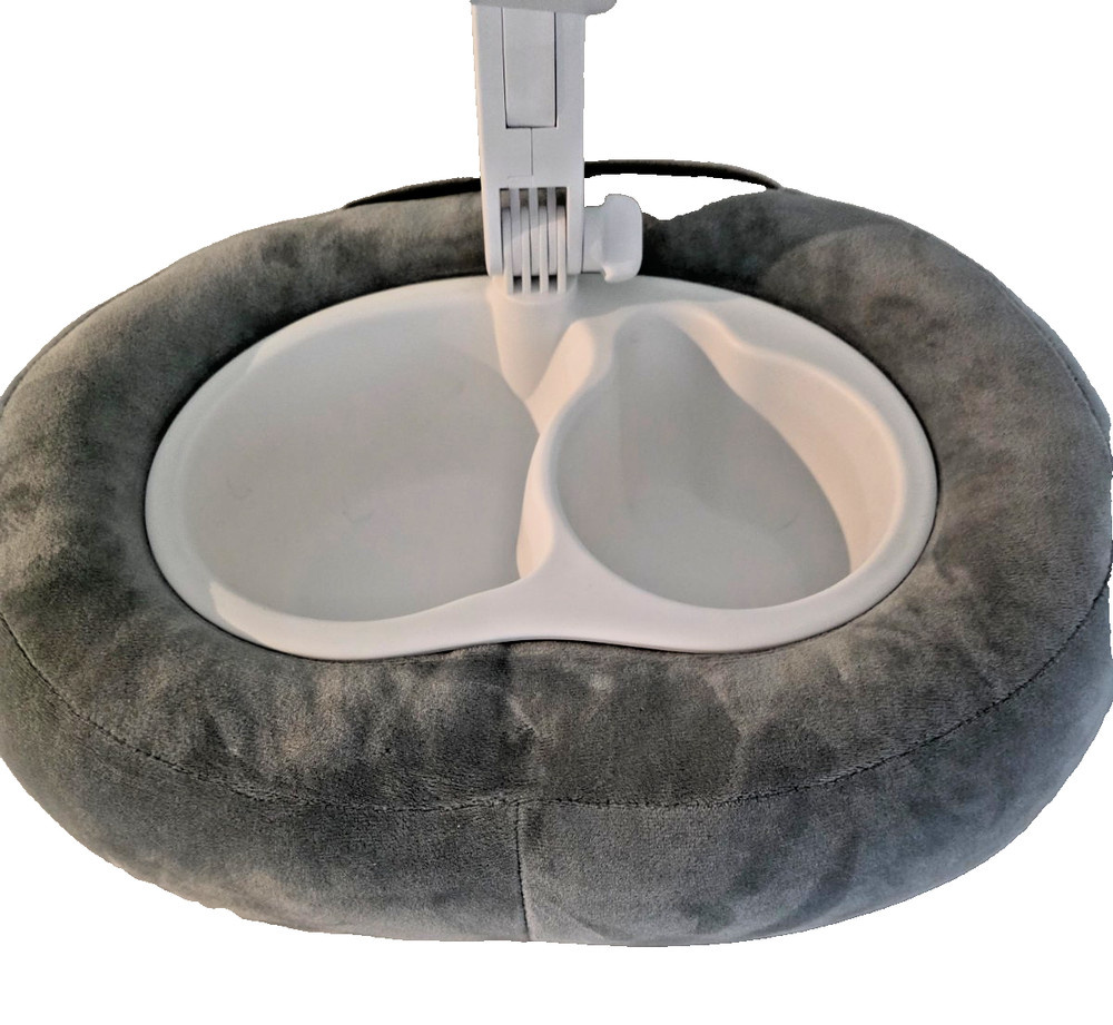 Tablet E Reader or Phone Pillow Stand with 2 Detachable Trays 360 Adjustable