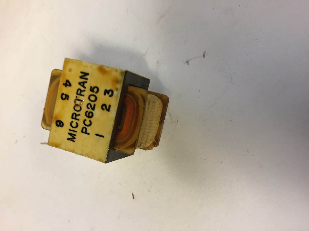 PC6205 MICROTRAN PLUG IN TRANSFORMER 4.5V .18A  NOS