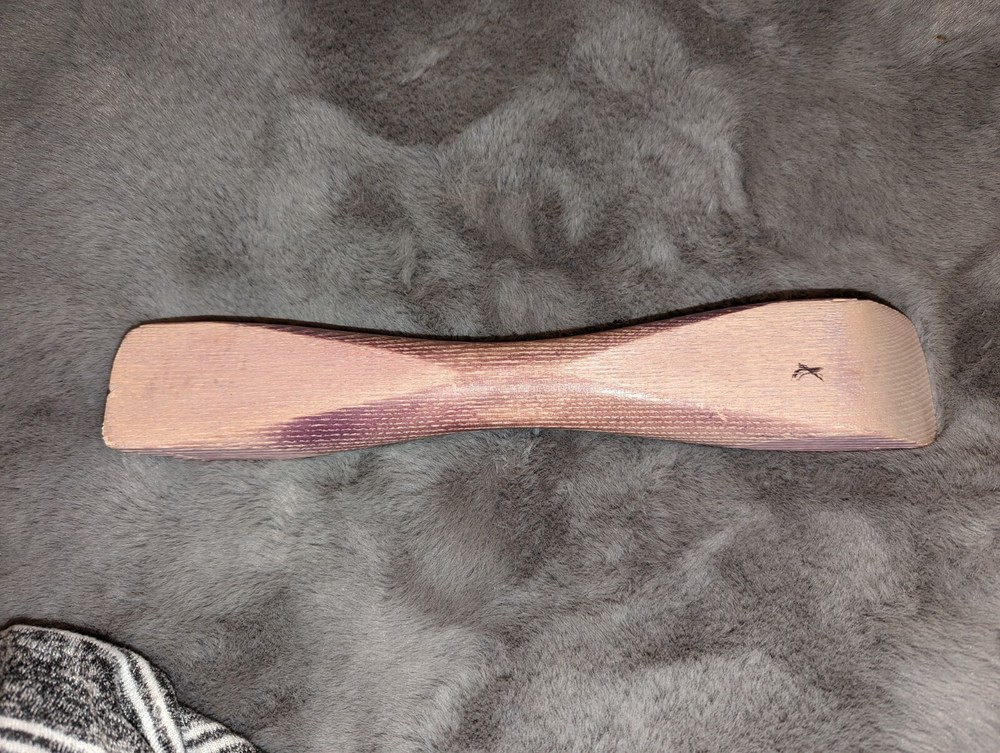 Wood Folding Bone Jogging Stick Board Loader