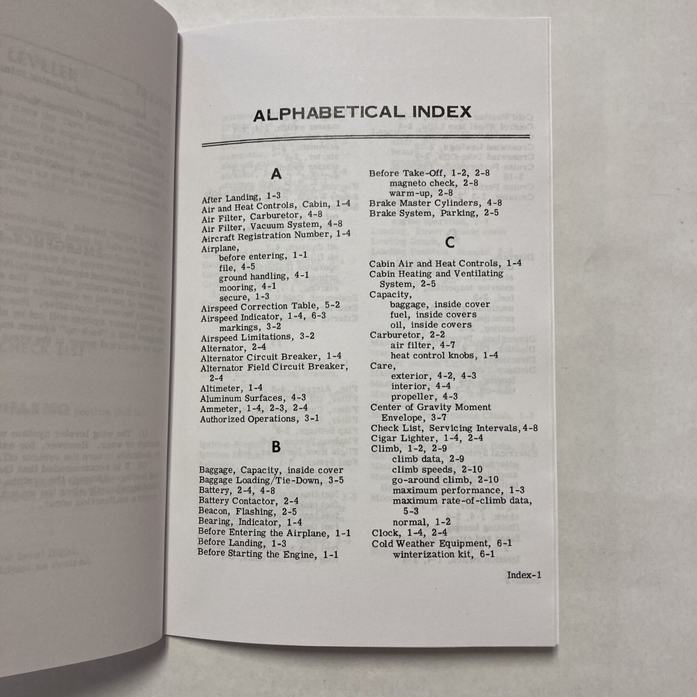 Cessna Model 150J Owner's Manual 1969