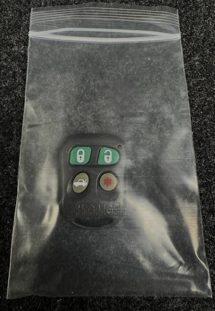 Autopage XT-59 B23AT67 Remote Control missing side button works tests good