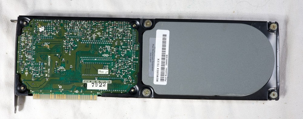 Vintage Quantum Plus Development Hardcard Microfile 20MB 8 bit ISA untested 3230