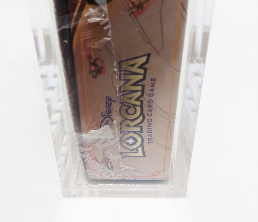 Disney Lorcana Booster Box Acrylic Protective Display Case