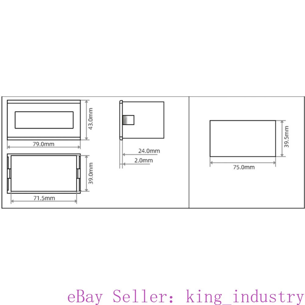 High Precision Digital Tachometer with Hall Sensor for Motor Speed Testing