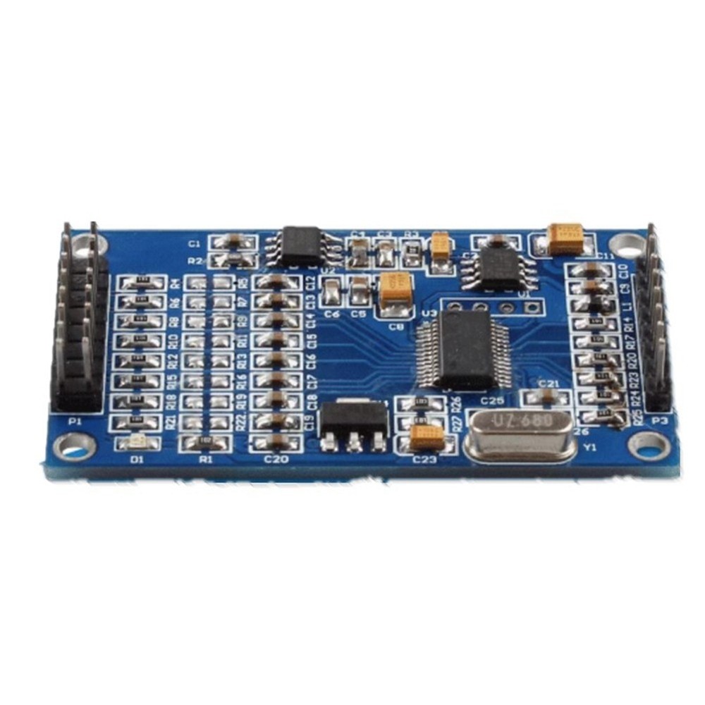 ADS1256 24-Bit 8 Channel ADC Display Module High Precision ADC Multifunction Serf3813
