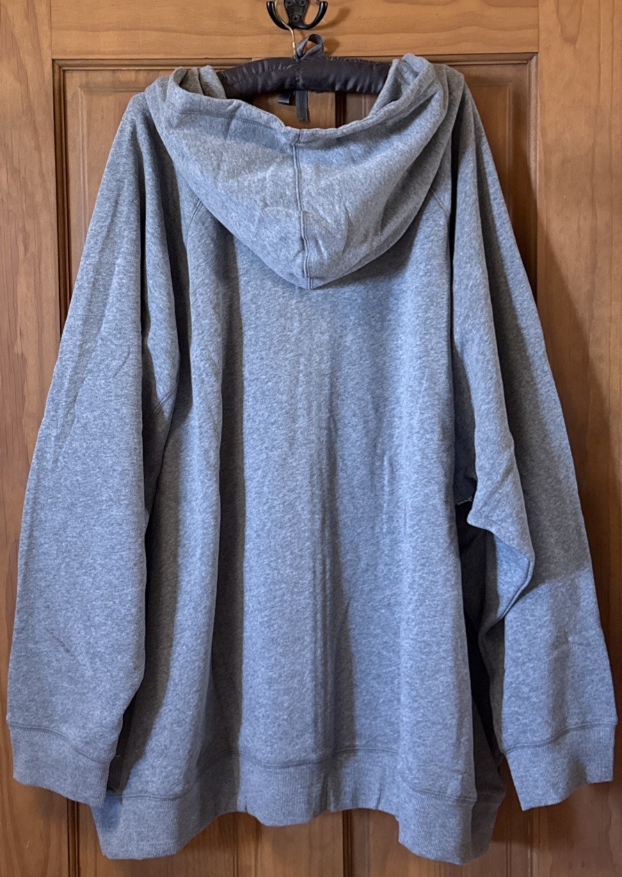 TORRID SWEATSHIRT ZIP HOODIE FLEECE SWEATER TOP CROCHET TRIM 6 6X 6XL 30 NEW