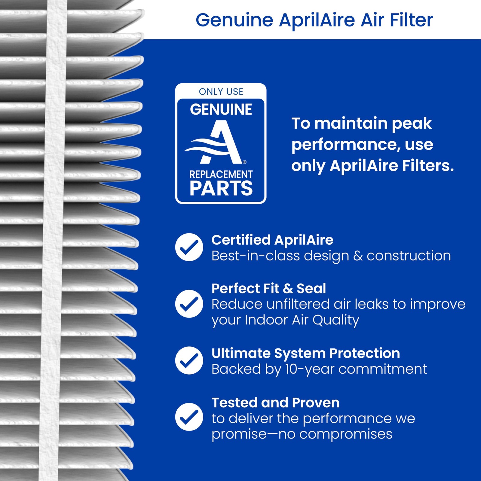 Aprilaire 210 Replacement Air Filter Media 3 Pack - Brand New Genuine OEM