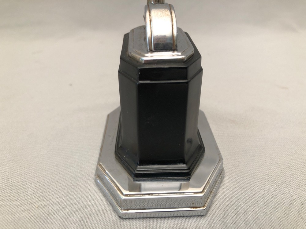 VINTAGE RONSON TOUCH TIP TABLE LIGHTER BLACK