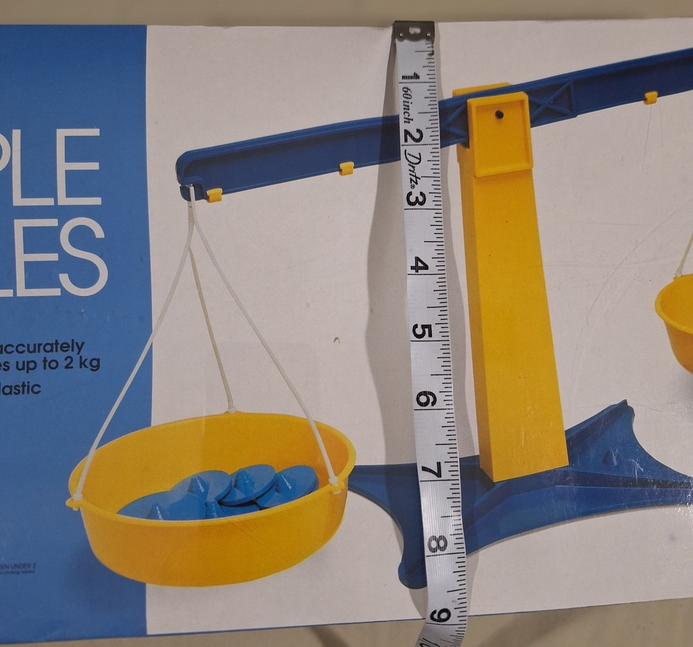 Learning Resources Simple Scales Balance LER272 Classroom Math Scale(79...