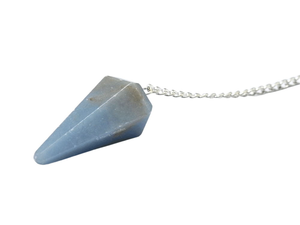 Angelite Dowsing Crystal Pendulum