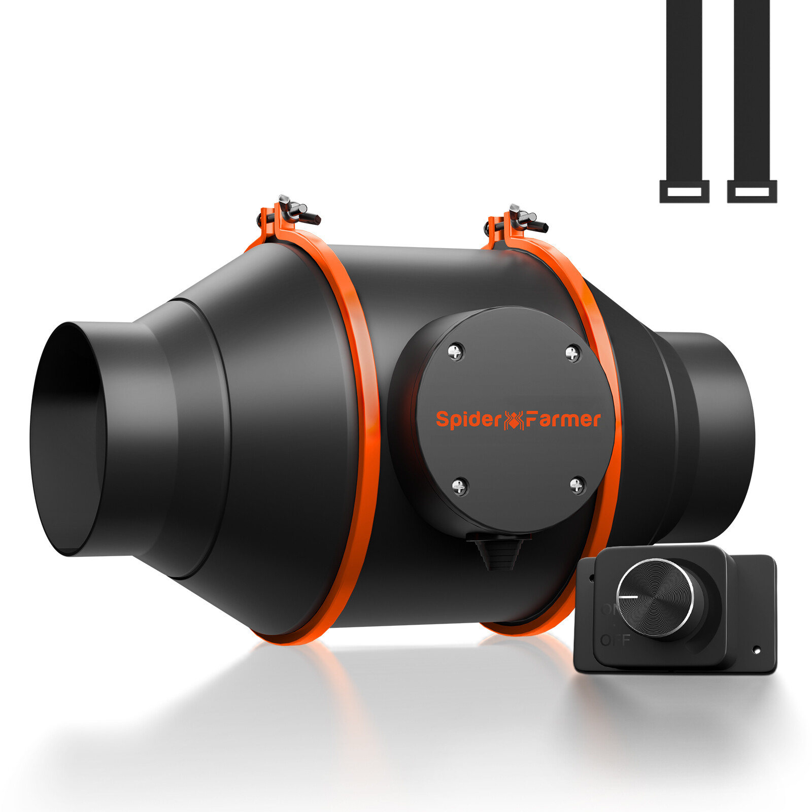 Spider Farmer 4"6" Inline Fan Exhaust Ventilation HVAC Blower for Grow Tent Kits