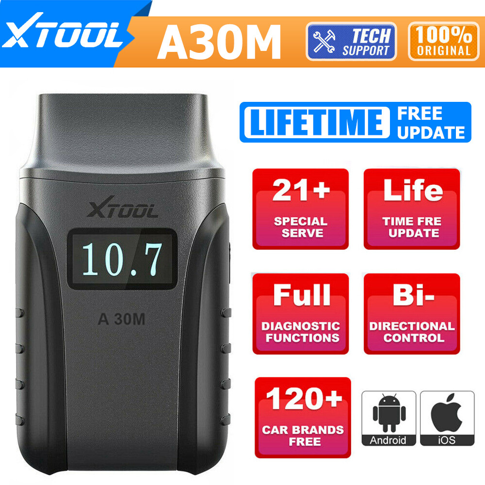 XTOOL A30M Auto Full System Diagnostic Tool Wireless Bidirectional Code Reader