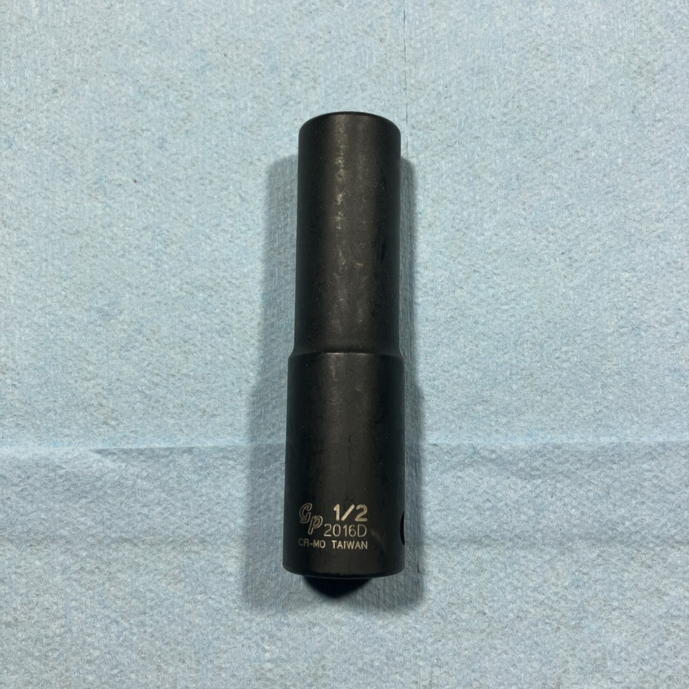 New Grey Pneumatic 2016D 6pt. 1/2” Deep 1/2” Drive Impact Socket