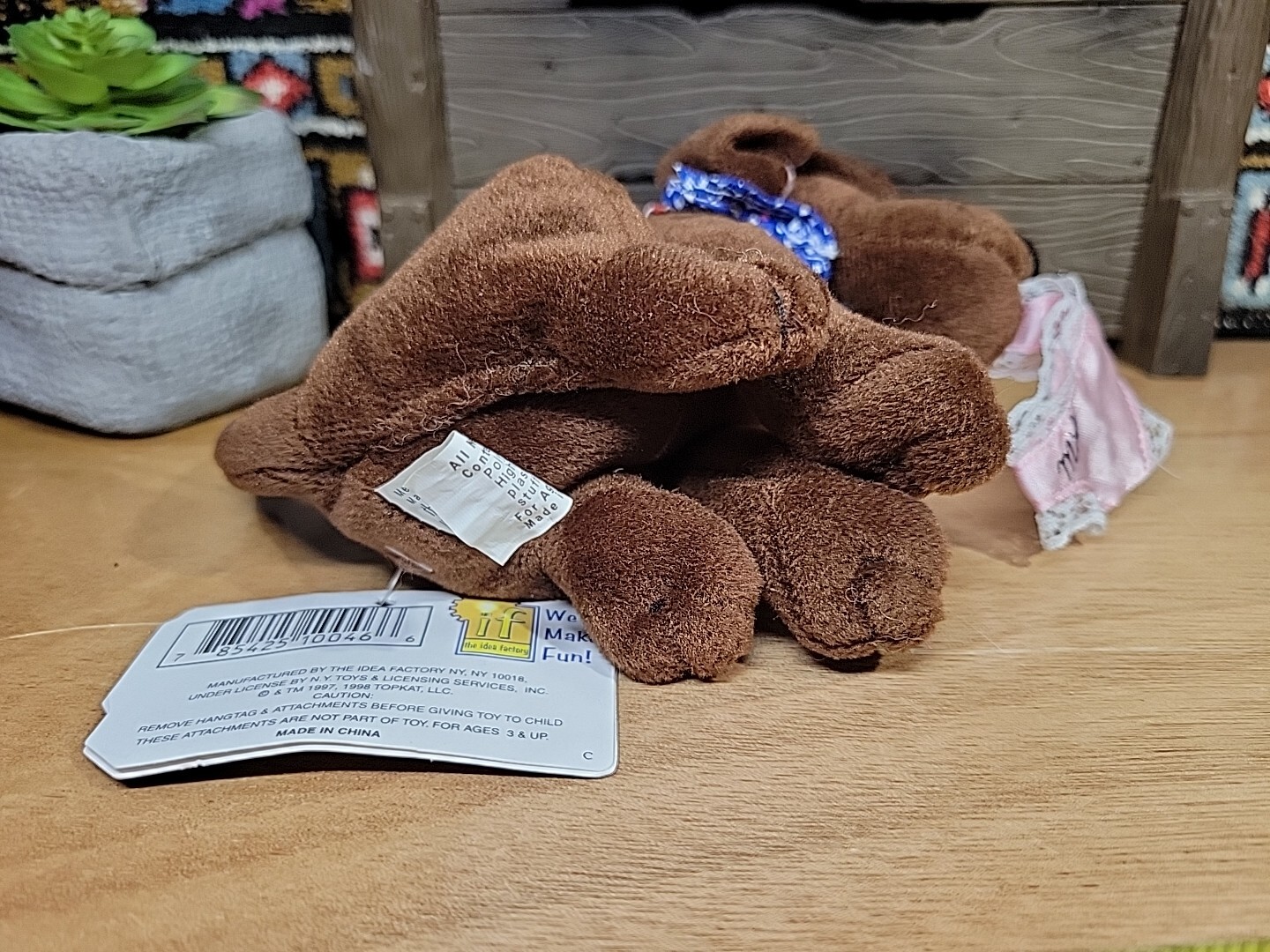 Meanie Beanie Babies Vintage Infamous Series BUDDY Bill Clinton's Dog Lewinsky