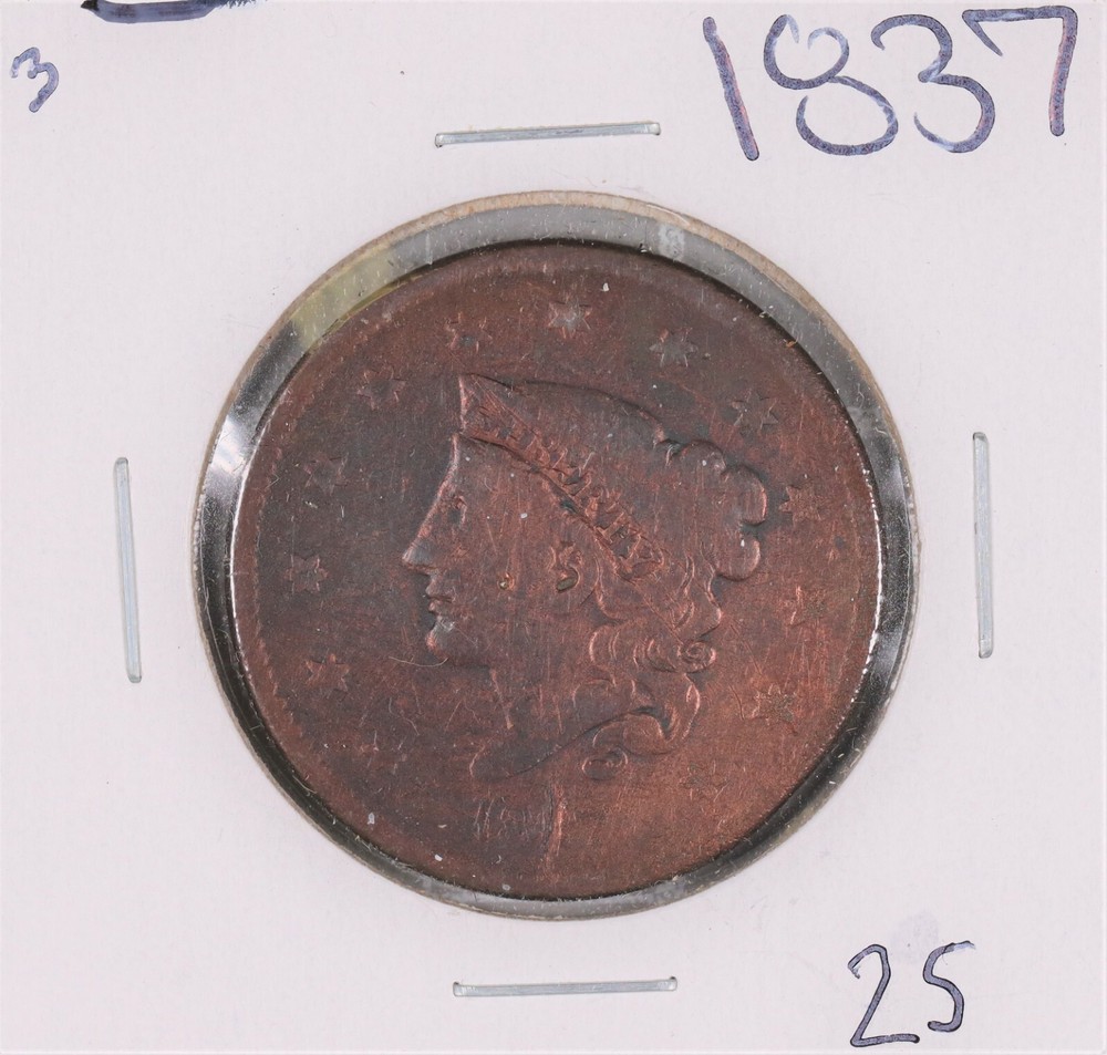 1837 Large Cent #3
