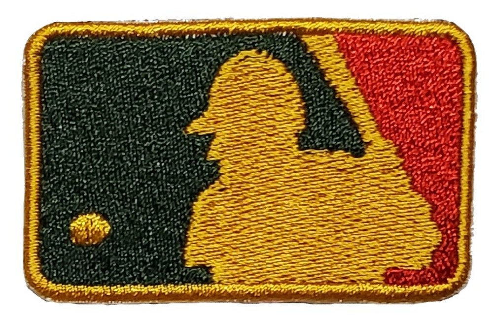 Batterman Logo World Series MLB Baseball Fully Embroidered Iron On Patch