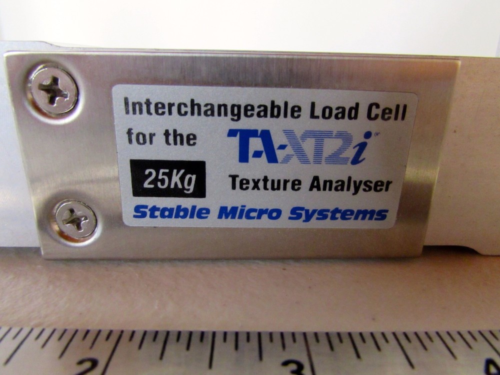 Stable Micro Systems 25kg Interchangable Load Cell TA-XT2i Texture Analyzer USA
