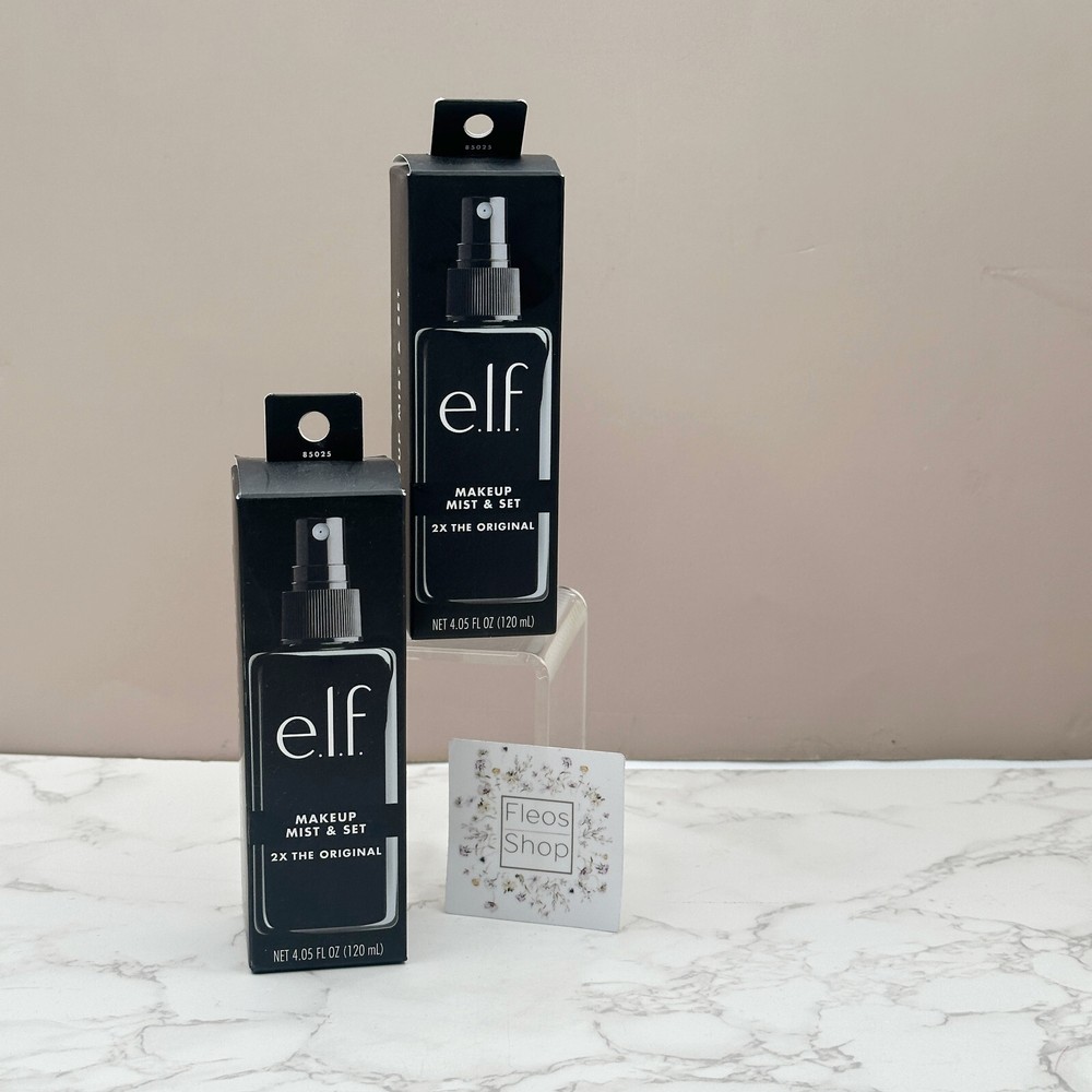 ELF Makeup Mist & Set 2-pack - XL size - NEW