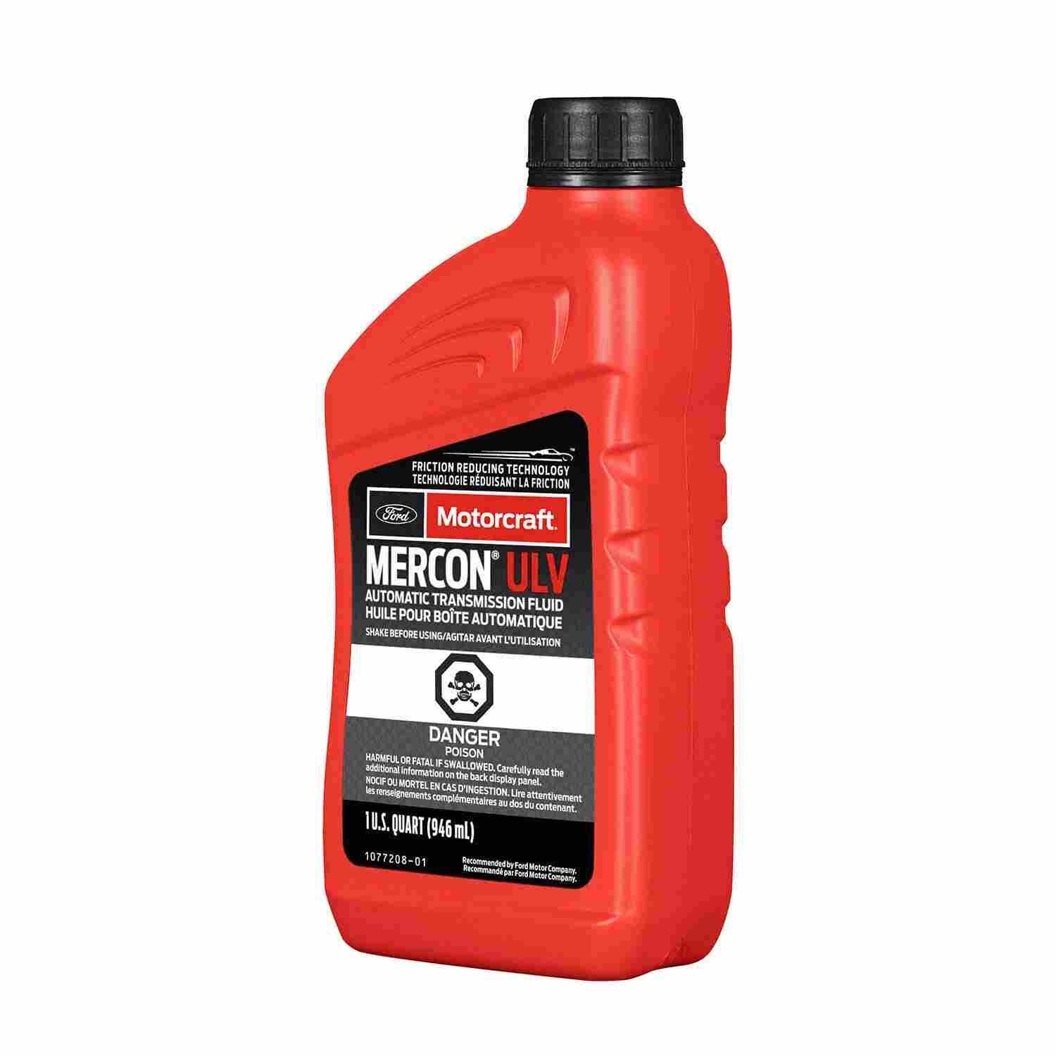 8 Quarts Auto. Trans. Fluid Genuine FORD Motorcraft XT12QULV MERCON ULV