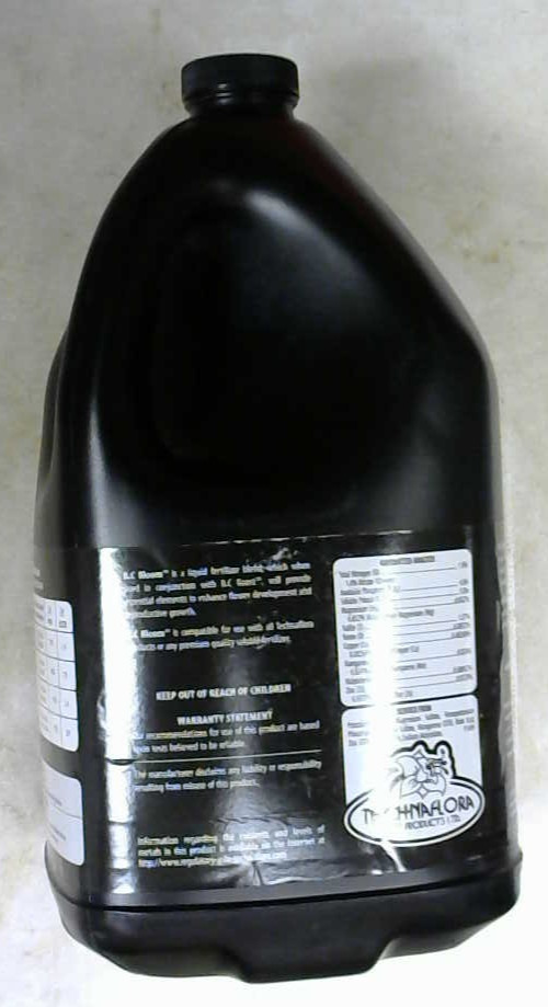 Technaflora B.C. Bloom 4L Gallon - BC Hydroponics Nutrients 3 Part complete base