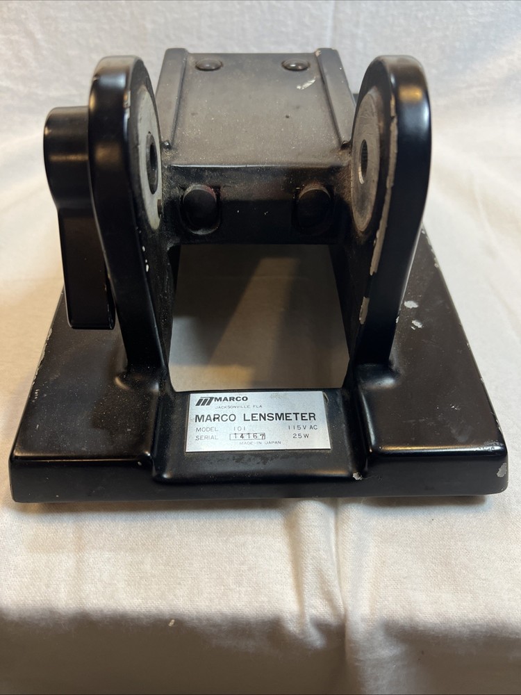 Marco Lensmeter Model 101 Base Stand Mounting Bracket Replacement Part