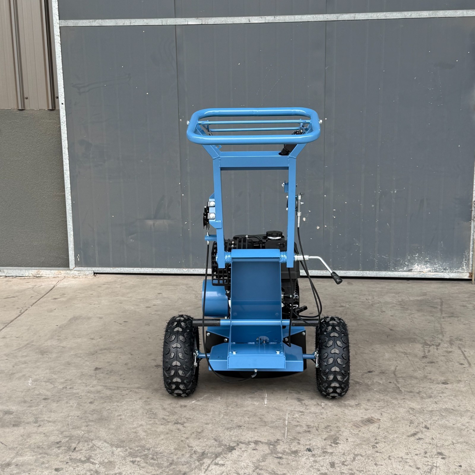 15HP Gas Stump Grinder Electric Start 15'' Cutting Height 10'' Cutting Depth