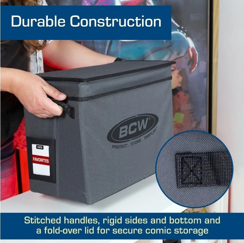 BCW Stackable/ Collapsible Comic Book Foldaway for Comics - 125 to 150 Capacity