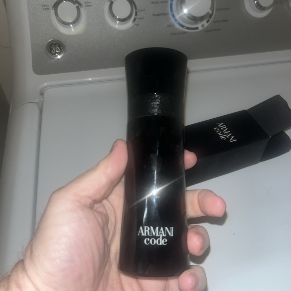 Armani Code 2.5 Oz 93%full