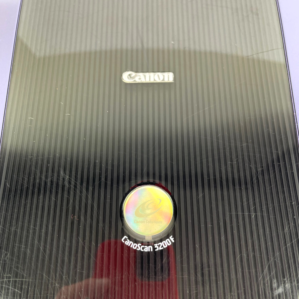 Read Description - Canon CanoScan 3200F Flatbed Scanner Digital Document Copier