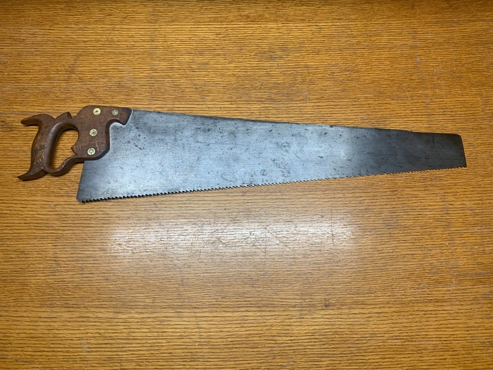 Early Wheeler, Madden & Clemson rip saw with split nuts